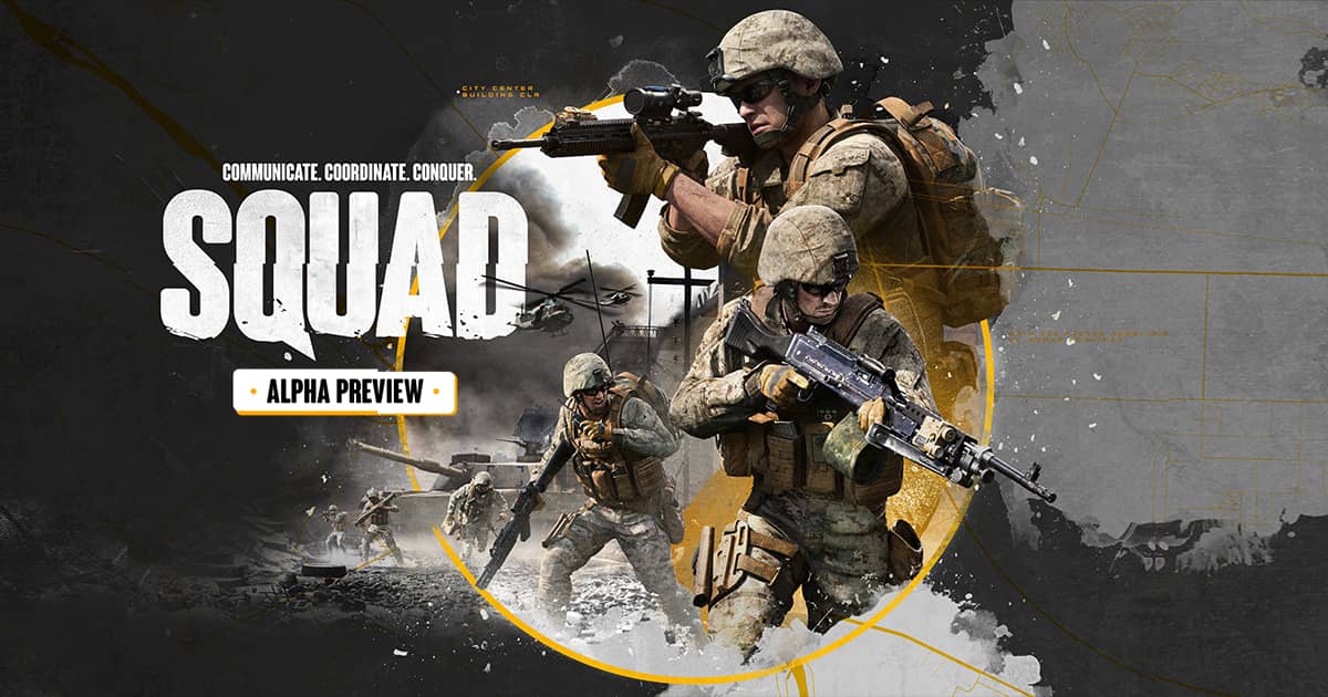 Бойцы Squad на официальной обложке бесплатной альфы для PlayStation 5